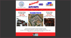 Desktop Screenshot of mcdonoughautoparts.com
